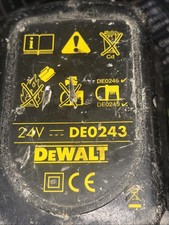 GENUINE DEWALT DE0243 24V