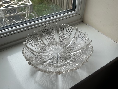 Vintage art deco fan diamond - vintage,
