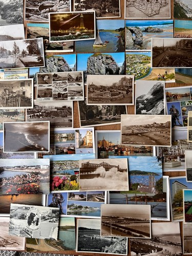 Vintage postcards job lot - postcards,