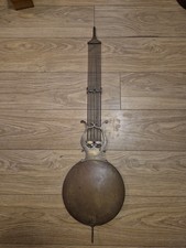 Antique Comtoise Clock Pendulum Spare Part 1000mm Long 270mm Diametet. A.