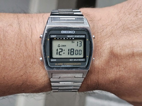 Vintage 1984 seiko a914 5020 - vintage, a914-5020