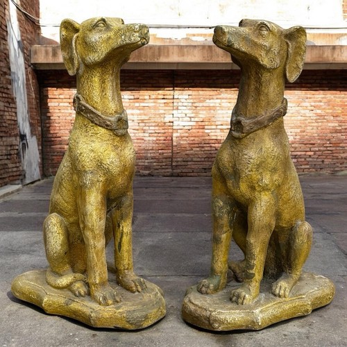 Life size pair garden - life,