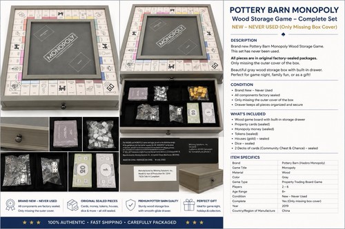 Monopoly pottery barn luxury - monopoly,