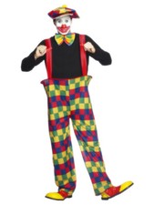 Adult Mens Clown Fancy Dress