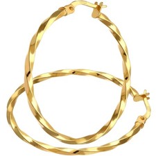 9ct Yellow Gold 3cm Diameter