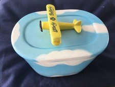 Retro Utterly Butterly Ceramic Butter Dish