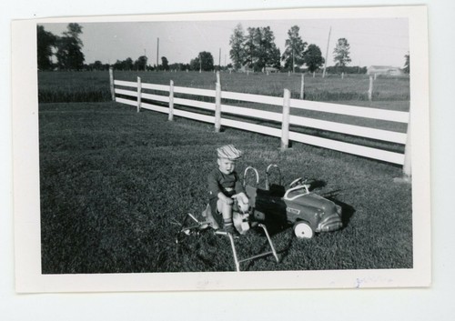 Boy rocking horse toy - on,