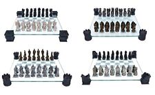 CHESS SET MEDIEVAL KNIGHT DRAGON - VAMPIRE WEREWOLF NEMESIS NOW HOME GIFT