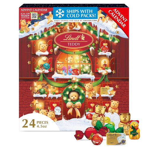 Lindt holiday teddy - lindt,