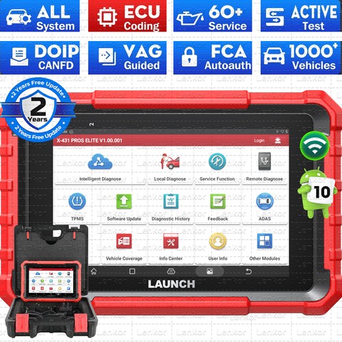 Launch x431 pro elite - pro, v+