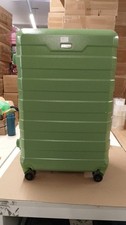 Hard Shell PC+ABS Cabin Suitcase 4 Wheel Travel Luggage Trolley 28 inch Green