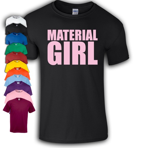 Material girl shirt 80s - material,