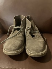 Clarks Bushacre Sand Suede UK Size 11 Mens Desert Boots shoes