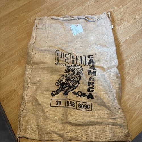 Coffee bean hessian sacks - bean,