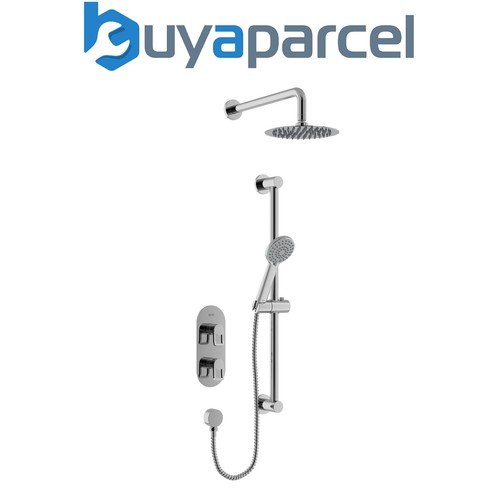 Bristan saffron concealed dual - concealed,