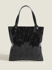 Geometric pattern tote bag