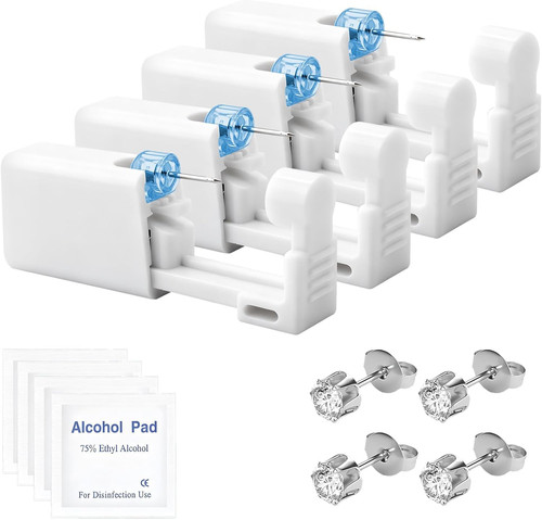 Ear piercing gun kit pcs - gun, 4