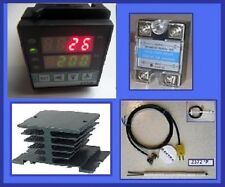PID Temperature Controller Kiln Probe SSR Relay HS 40A Paragon Pottery Glass F°C