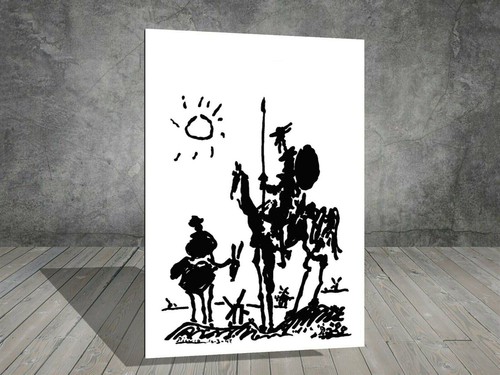 Pablo picasso don quixote ink - quixote,