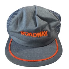 Vintage Swingster Roadway Trucking Big Rig 80s Foam Trucker SnapBack Hat 