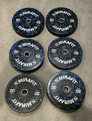 Mirafit 20kg olympic bunper - 6x,
