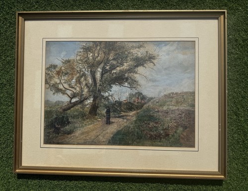 Vintage scottish landscape - vintage,