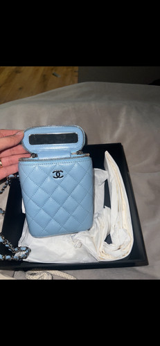 Chanel vanity bag with - ,