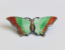 Vintage Silver Enamel