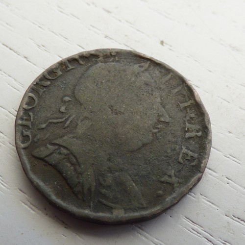 George iii half penny 177 - george,