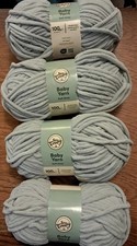 Aldi's So Crafty Baby Yarn  Soft Grey 4 x 100g (Approx) In Each Ball FREE POST