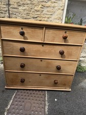 Beautiful Victorian Pine Chest