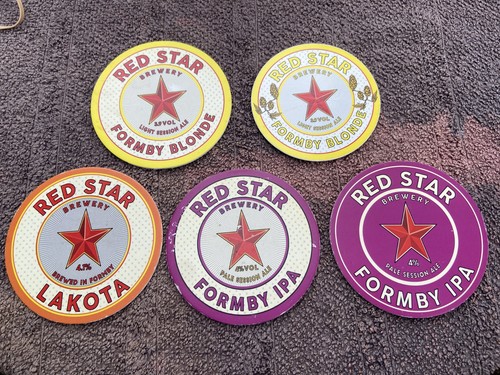Red star brewery liverpool - star, brewery.