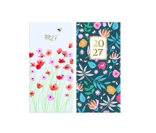 2027 floral diary girls slim - 2027,