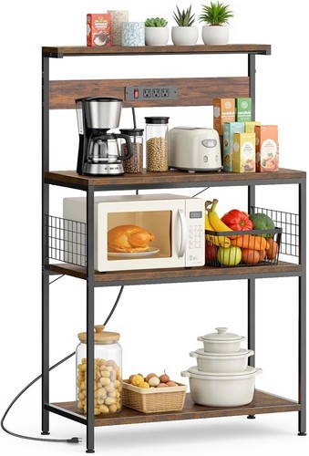 Tier microwave stand kitchen - tier, stand,kitchen