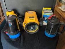 Sony MPK- TRV2 Marine Pack Underwater Housing And Light Accessories Etc