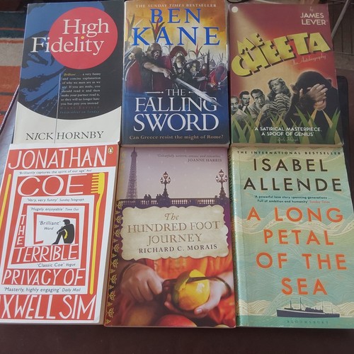 Fiction paperback books - fiction,