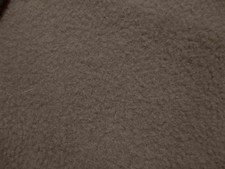 Brown Piece of  Sheepskin Hide Very Short Curly 3 mm pile - 1.5 sq ft HR119