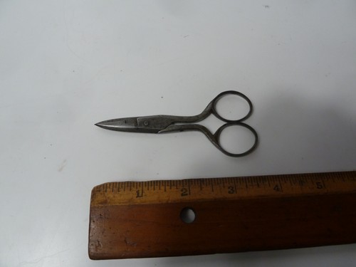 Antique pair button - button, hole