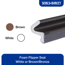 Foam Flipper Weatherseal For