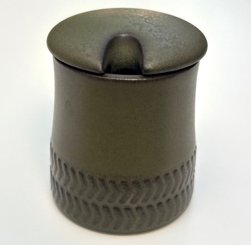 Vintage denby mustard pot - denby,