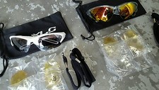 Raleigh XLC JAMAICA sunglasses (3 LENS PACK) Cycling Running Sports Sun Glasses