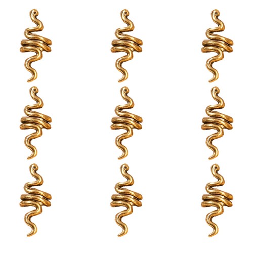 Pcs hair rings snake - hair, gold