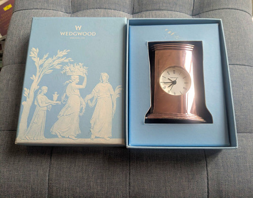 Wedgwood silver plated quartz - plated,