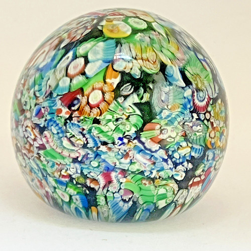 Perthshire glass paperweight - glass,