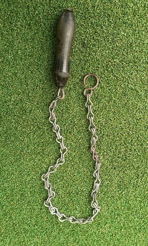 Vintage toilet chain and - toilet,