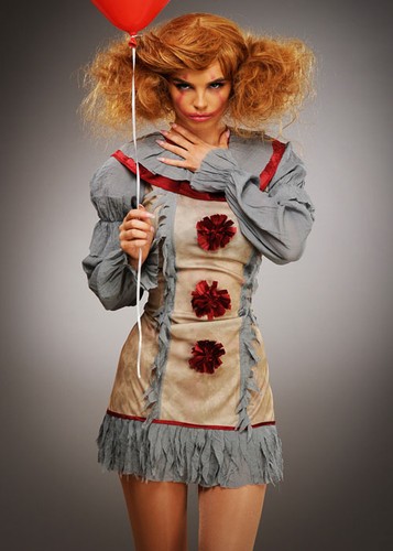 Womens pennywise clown - pennywise,