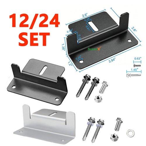 24x solar panel bracket - panel, z
