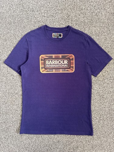 Barbour international blue - international,