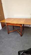 Antique oak extending dining - oak,