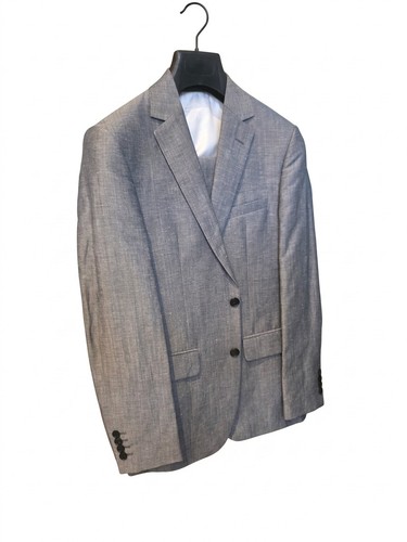 Reiss westley wool linen - linen, suit